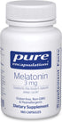 Pure Encapsulations Melatonin 3 mg - Antioxidant Supplement for Natural Sleep Support, 180 Capsules