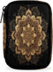 Skerhhux Golden Art Mandala Pill Case Travel Pill Organizer Weekly 7 Day Portable
