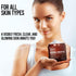 MAJESTIC PURE Whipped Argan Oil Moisturizer Face Cream, 8oz - Hydrates Dry and Oily Skin with Vitamin E, A, Collagen &