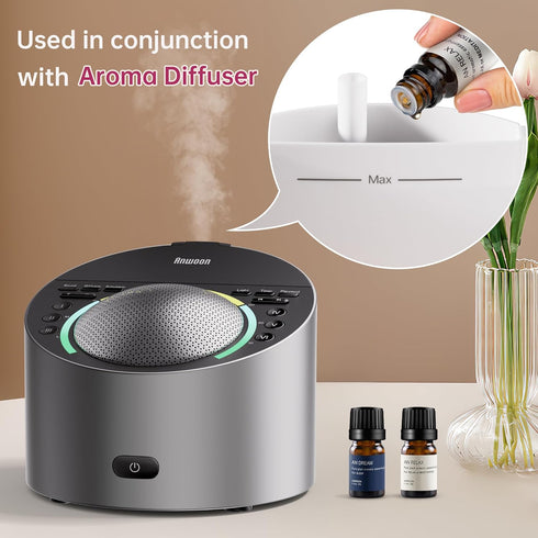 Set +Aroma Diffuser & Schumann Resonance+Essential Oil