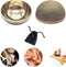 Kansa Bronze Vatki, Natural Cup, Ayurvedic Detox Foot Massager, Relaxation and Deep Cleaning Ancient Indian Technique