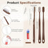 Packaged, (100-PACK) Disposable Toothbrushes with Toothpaste, Travel Toothbrush Kit, Individually Brown, with Floss