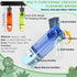 LJJYIJUN 3 1 Set Caps(3 in Cup Lid Gap Cleaning Brush, Portable Water Bottle Brush, Multifunctional Bottle Cleaner