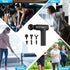 Massage Gun Deep Tissue, Mini Percussion for Athletes, Portable Muscle Relief with 6 Attachments, 30 Speed (Black)