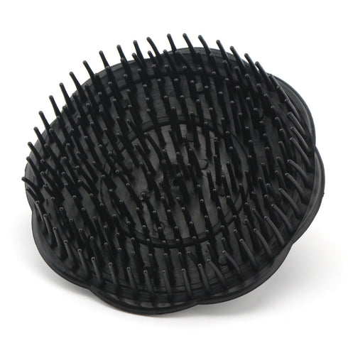 Segbeauty Men's Shampoo Brush, 4pcs Scalp Massage Brushes, Plastic Growth Beard Brush & Round Palm Brush
