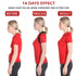 Schiara Posture Corrector Adjustable Back Brace for Men and Women, Comfortable Support for Back, Shoulder, Neck