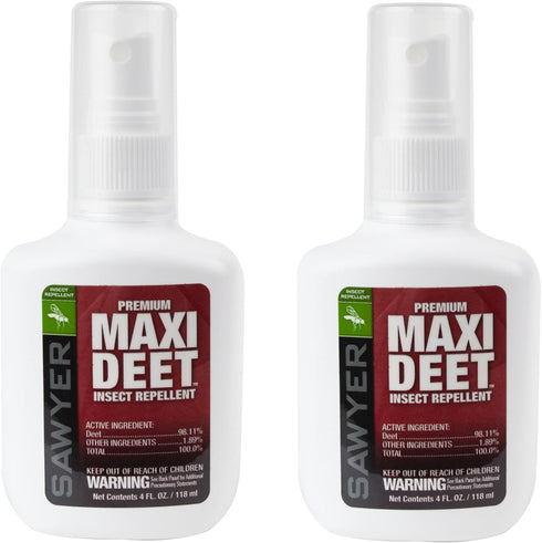 Sawyer Products Premium MAXI DEET Insect Repellent | 100% DEET Formula