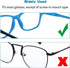 Silicone Adhesive Eyeglass Nose Pads - 20 Pairs for Eyeglasses