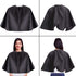 Noverlife Black Makeup Cape, Chemical & Water Proof Beauty Salon Shorty Smock for Clients, Lightweight