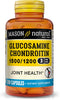 MASON NATURAL Glucosamine Chondroitin 1500/1200 - 3 Per Day with Vitamin C, Supports Joint Health, 280 Capsules