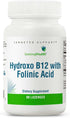 Seeking Health Hydroxo B12 with Folinic Acid - Vitamin B12 Complex for Heart Health Support, 60 Lozenges