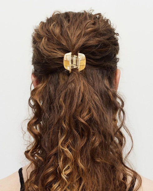 MACHETE Mini Claw Hair Clip - 1.25 Inch Hair Clamps, Fashion Hair Accessories in Midnight Horn