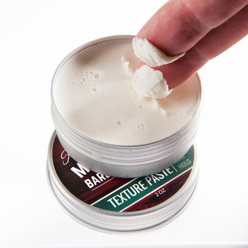Rocky Mountain Barber Company Hair Paste for Men - Pliable Light-Firm Hold Hair Styling Paste, 2 oz, Shine-Free Matte