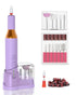 Nail Drill, Cordless Electric Files for Gel Nails, Rechargeable Wireless Efile Manicure Kit for Women