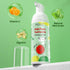 Foam Toothpaste Kids with Fruit Flavor, Toddler Foam Toothpaste with Low Fluoride for U Shaped Toothbrush, Foaming Toothpaste and Mouthwash for Dental Care for Children (3 Pack 3 Flavor)