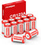 PKNOVA CR123A Battery, 12 Count, CR123A Lithium Batteries, 3 Volt 123 Batteries for