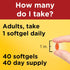 Nature Made CoQ10 200mg Dietary Supplement, 40 Softgels for Heart Health Support