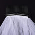 Hicarer 5 Pcs Black Metal Wire Hair Combs, 20 Teeth Twist Bridal Wedding Veil Combs