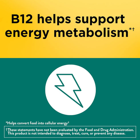Nature Made Digestive Probiotics and Energy B12 Gummies - 50 Probiotic Gummies, 25 Day Supply