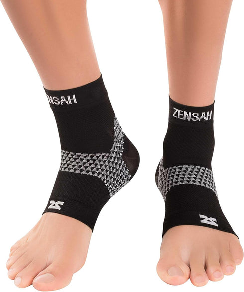 Zensah Plantar Fasciitis Sleeve - Relieve Heel Pain, Arch Support, Reduce Swelling