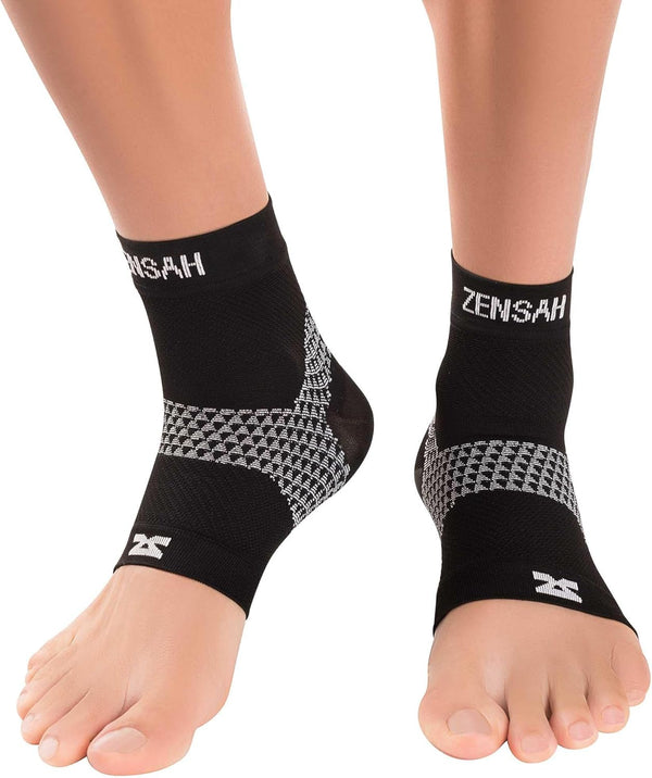 Zensah Plantar Fasciitis Sleeve - Relieve Heel Pain, Arch Support, Reduce Swelling