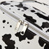 KITENROM Portable Medium Makeup Bag Cosmetic Pouch Case for Women, Waterproof Make Up Organization (Print Cow)