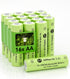 Howardly 1.2v AA Ni-MH Rechargeable Battery, Double A 600mAh 1.2V Rechargeable Battery, Low