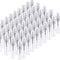 Thyores 50pcs Mini Perfume Atomizer, Clear Plastic Spray Bottle, Portable Fragrance Spray Bottle - 3ml