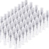 Thyores 50pcs Mini Perfume Atomizer, Clear Plastic Spray Bottle, Portable Fragrance Spray Bottle - 3ml