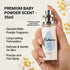 NOSBING 1 Oz Palmora Baby Powder Perfume, Baby Powder Scent, Fresh and Light Fragrance - (BABY POWDER)