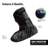 Walking Boot Weather Resistant Protector, Washable & Durable Waterproof Foot Cover for Orthopedic Walker Boots