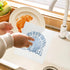 LARTSFRO 4 Pack Beach Ocean Swedish Dishcloths for Kitchen, Shells Swedish Dish Cloths for Ocean, Dish Towels