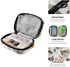 Ollabaky 7 Pill Organizer Cute Kittens Cartoon Cats Travel Pill Cases Bag Portable Pill Container Days Pill Box