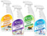 Ready to Use Cleaners - 4 Pack Non-Toxic Cleaning Products Starter Kit for Floor, All Purpose Surfaces, Degreaser, and