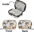 Ollabaky 7 Pill Organizer Cute Kittens Cartoon Cats Travel Pill Cases Bag Portable Pill Container Days Pill Box