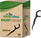 EcoFlosser 300 Picks, Charcoal Dental Floss Picks for Teeth Cleaning, Biodegradable and Eco-Friendly