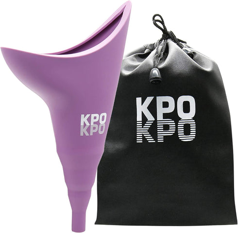 Female Urinal, Reusable Silicone Female Urination Device, Portable Urinal for Outdoor Activities, Pee Funnel