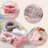 VITEVER 4 Pack Spa Headband for Washing Face, Girls Makeup Bow Tie Hair Band, Microfiber Elastic Headbands for Skincare