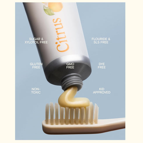 Revitin Toothpaste | Fluoride-Free Prebiotic Mint Tooth Gel | No SLS, Gluten Free, Dye Free, GMO Free, No Sweeteners |