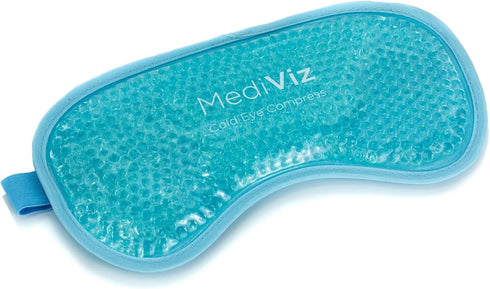 Cooling Gel Eye Mask - Reusable Cold Eye Mask for Puffy Eyes, Soothes Dark Circles, Comfortable