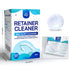 Retainer & Denture Cleaner Tablets, 120 pcs, 4 Months Supply, Removes Odor & Plaque for Aligner & Night Guards