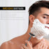 WEISHI Butterfly Open Double Edge Safety Razor for Men - Nostalgic Long Handle with 5 Stainless Blades