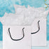 MR FIVE 100 Sheets White with Silver Star Tissue Paper, 20" x 14" for Gift Bags Birthday Holiday Weddings