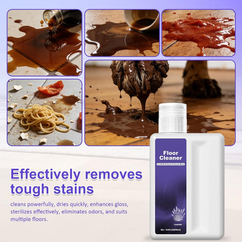 QKLYXEN 1 Floor Cleaning Solution Compatible With Dreame Cleaning Solution, Low Foam & No Residue, Floor Cleaner