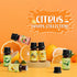 ARVIDSSON Fruits Essential Oils Set, Natural Citrus Essential Oil for Diffuser & Candle Making, Fruity Fragrance Oils, Grapefruit, Bergamot, Sweet Orange, Lemon, Lime, Pineapple