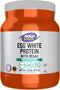 NOW Foods Egg White Protein, 16g with BCAAs, Unflavored Powder, 1.2-Pound Sports Nutrition