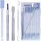 Disposable Detail Cleaning Brush - Tight Spaces, Detail Gap Crevice Tool Set, Toilet Bowl Corner Scrubber, Stick