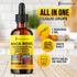 JB Wellness Co 4oz Organic Maca Root Liquid Drops with Ashwagandha, Nettle, Fenugreek, Beet Root and L-Arginine Liquid