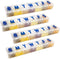Weekly Pill Organizer - 7-Day Extra Large Pill Planner and Daily Medicine Reminder, BPA Free Travel Pill Box (Pack of 4)