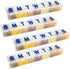 Weekly Pill Organizer - 7-Day Extra Large Pill Planner and Daily Medicine Reminder, BPA Free Travel Pill Box (Pack of 4)
